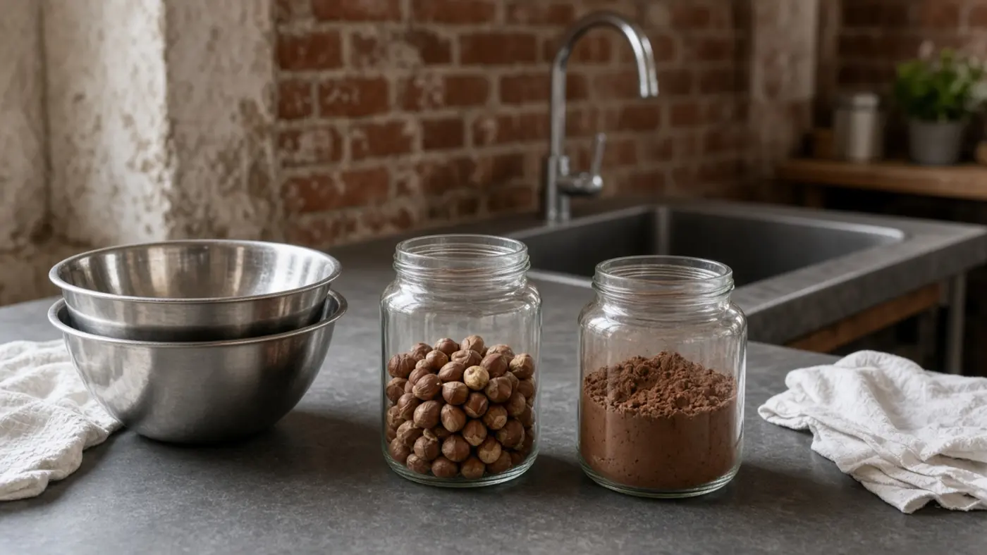 Allergenen in een kleine chocolaterie: noten, melk en soja
